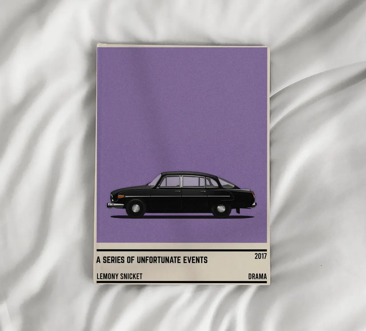 A Series of Unfortunate Events car notebook by TheArtstudio
