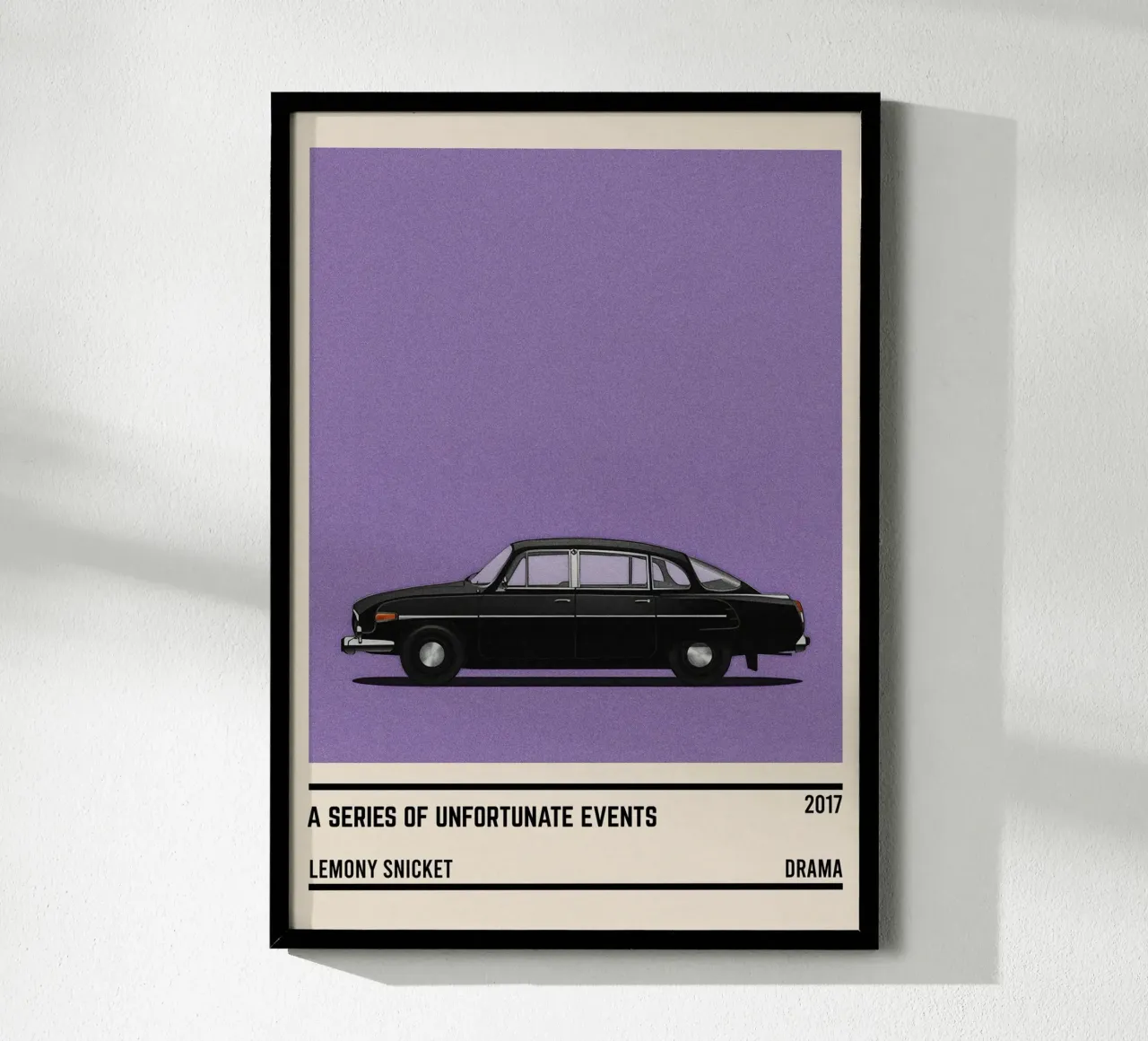 A Series of Unfortunate Events car carta hahnemühle da TheArtstudio