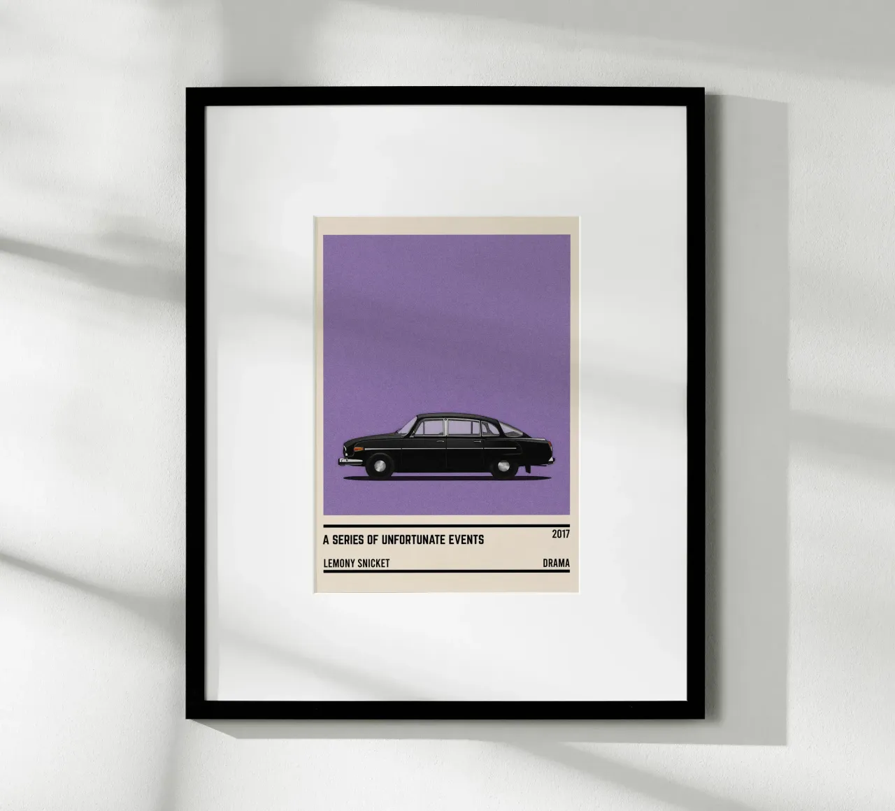 A Series of Unfortunate Events car carta hahnemühle da TheArtstudio