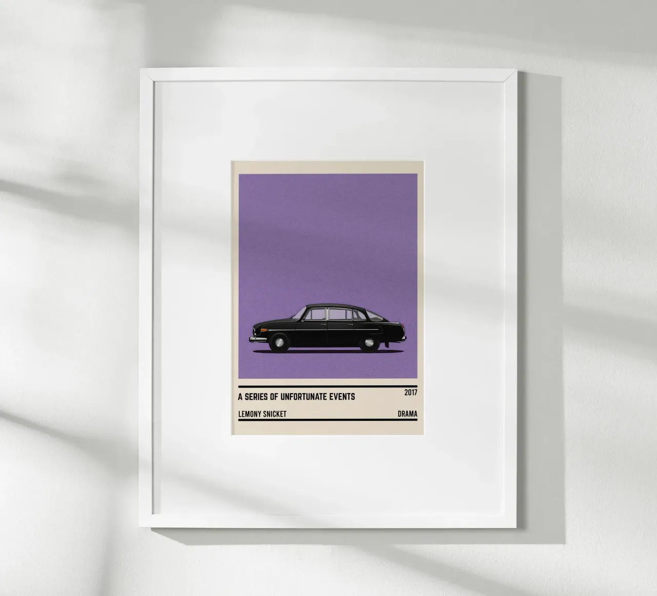 A Series of Unfortunate Events car carta hahnemühle da TheArtstudio