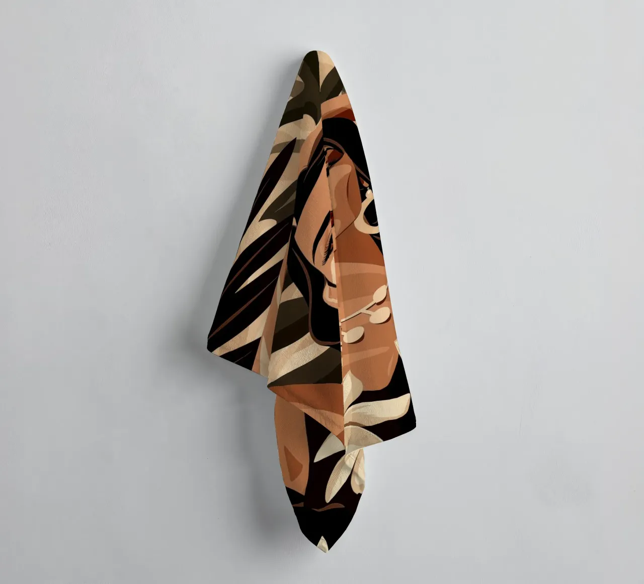 Una volta nei mari del sud e non più in stile bohémien asciugamano da bagno da Autofocus