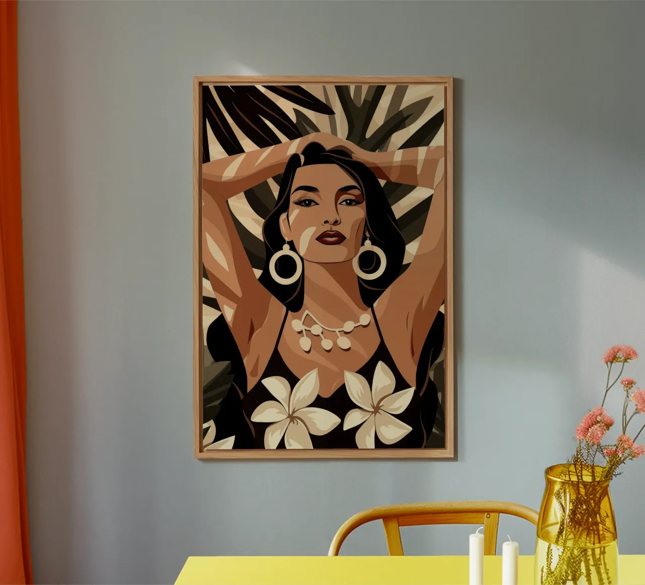 Una volta nei mari del sud e non più in stile bohémien alluminio dibond da Autofocus