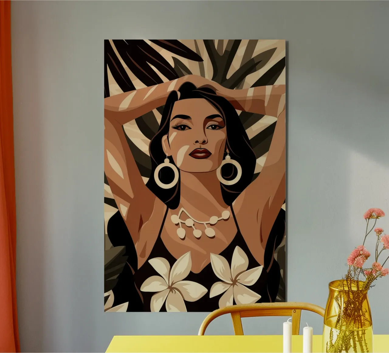 Una volta nei mari del sud e non più in stile bohémien alluminio dibond da Autofocus