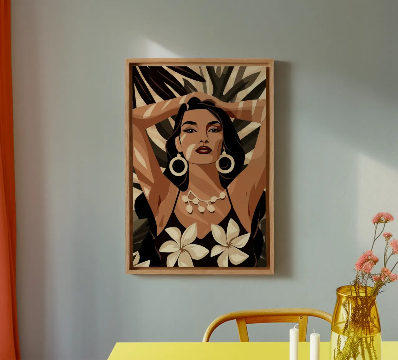 Una volta nei mari del sud e non più in stile bohémien tela da Autofocus