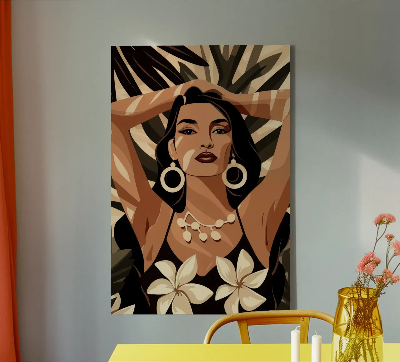 Una volta nei mari del sud e non più in stile bohémien tela da Autofocus