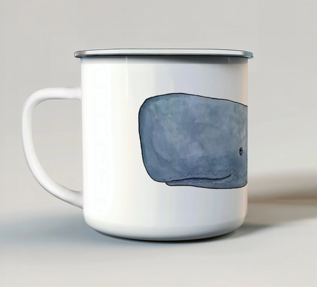 Capodoglio tazza in smalto da Face & Content