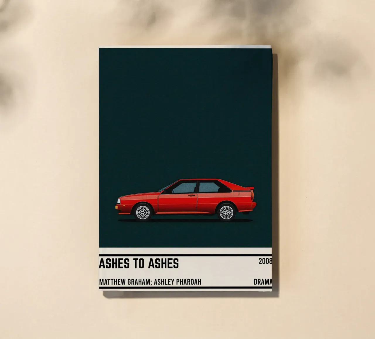 Ashes to ashes car notebook by TheArtstudio