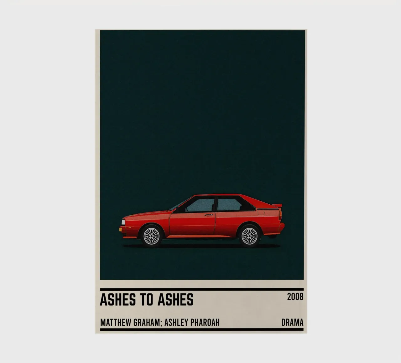 Ashes to ashes car notebook by TheArtstudio