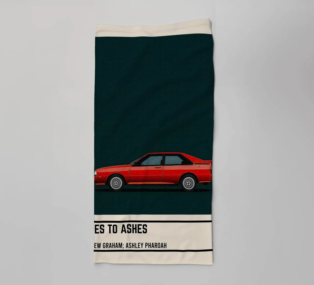 Ashes to ashes car asciugamano da bagno da TheArtstudio
