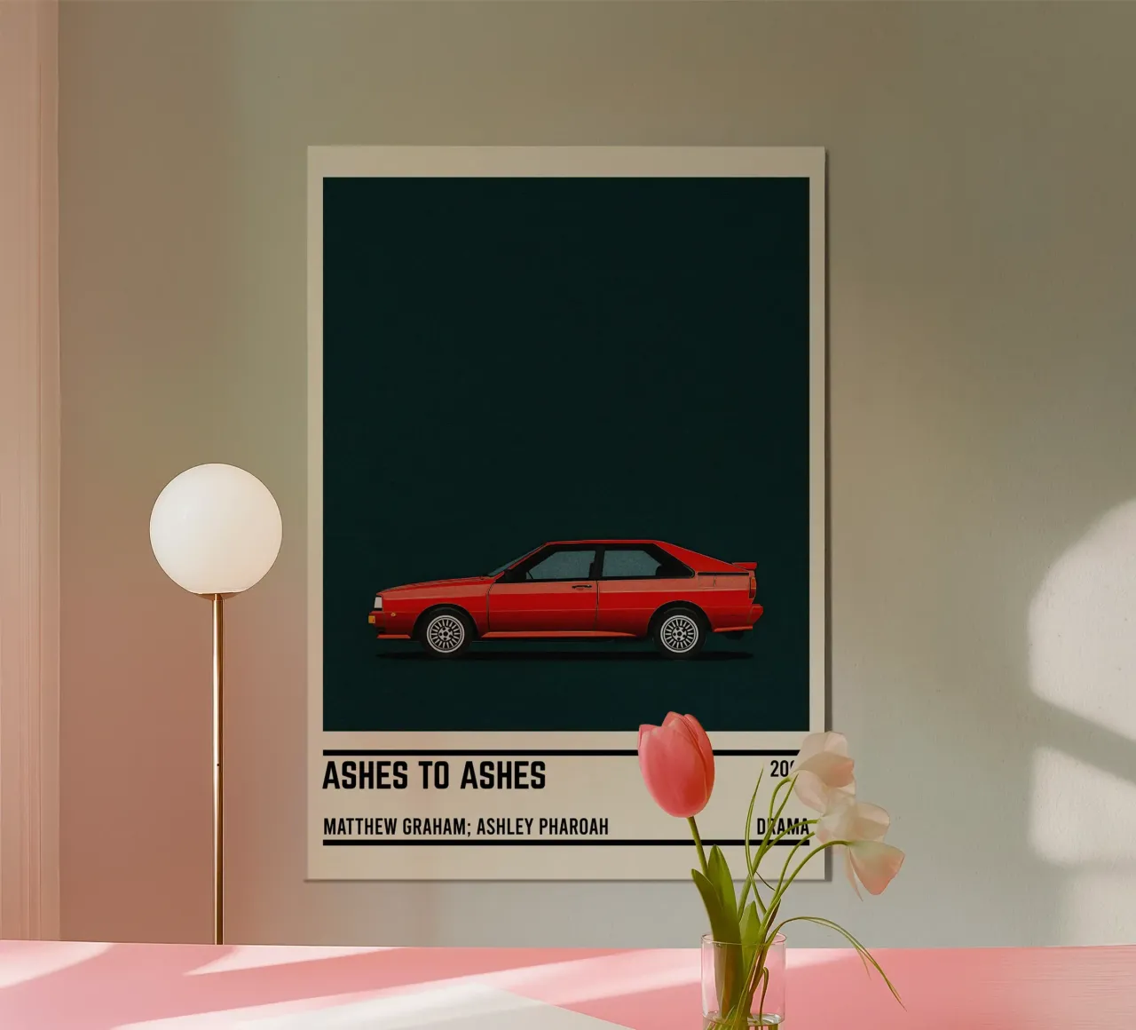 Ashes to ashes car carta hahnemühle da TheArtstudio