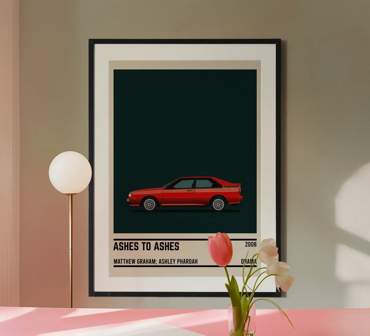 Ashes to ashes car carta hahnemühle da TheArtstudio