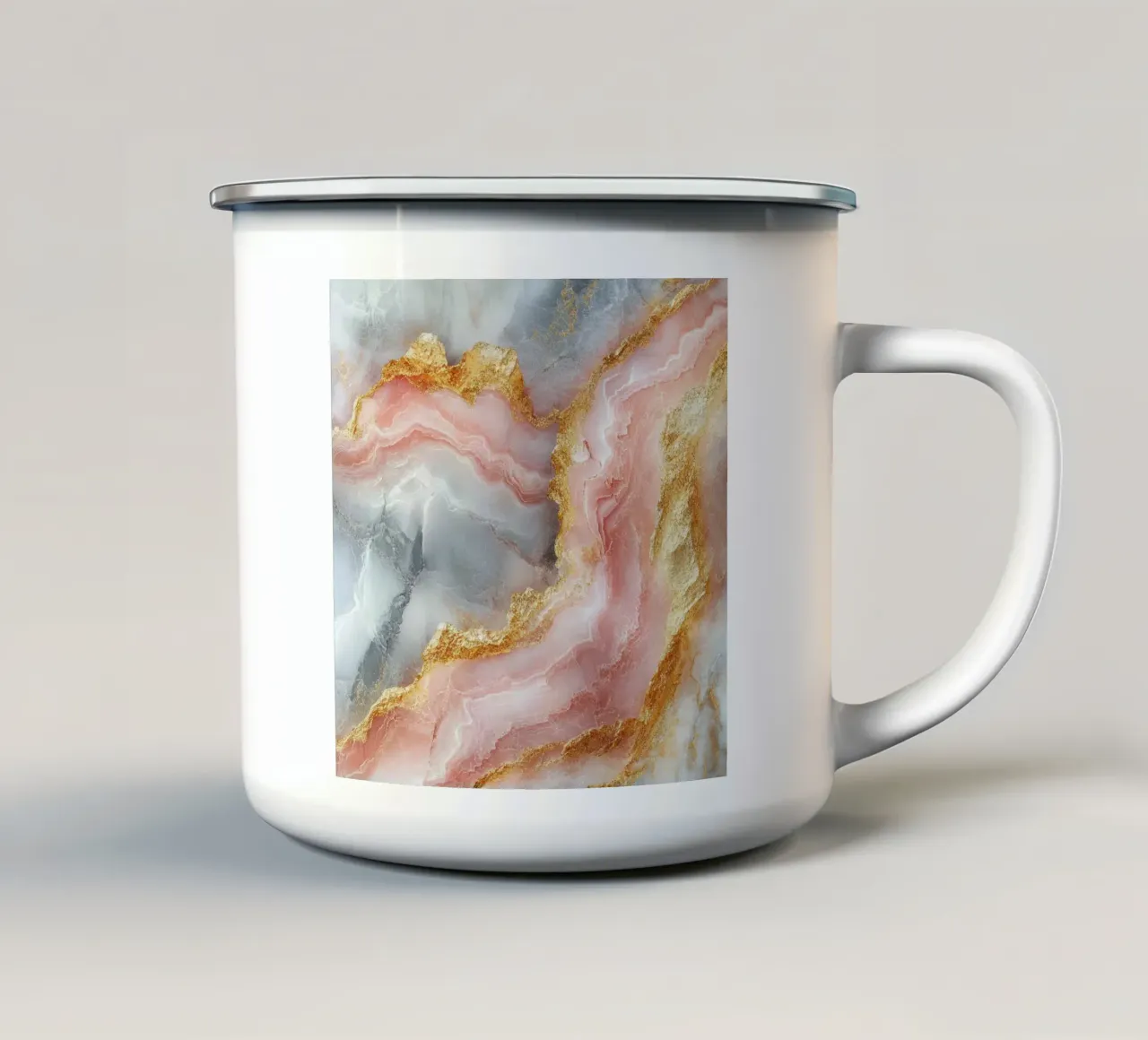 Blush Glamour Girly Trend Agata tazza in smalto da Modern Muse