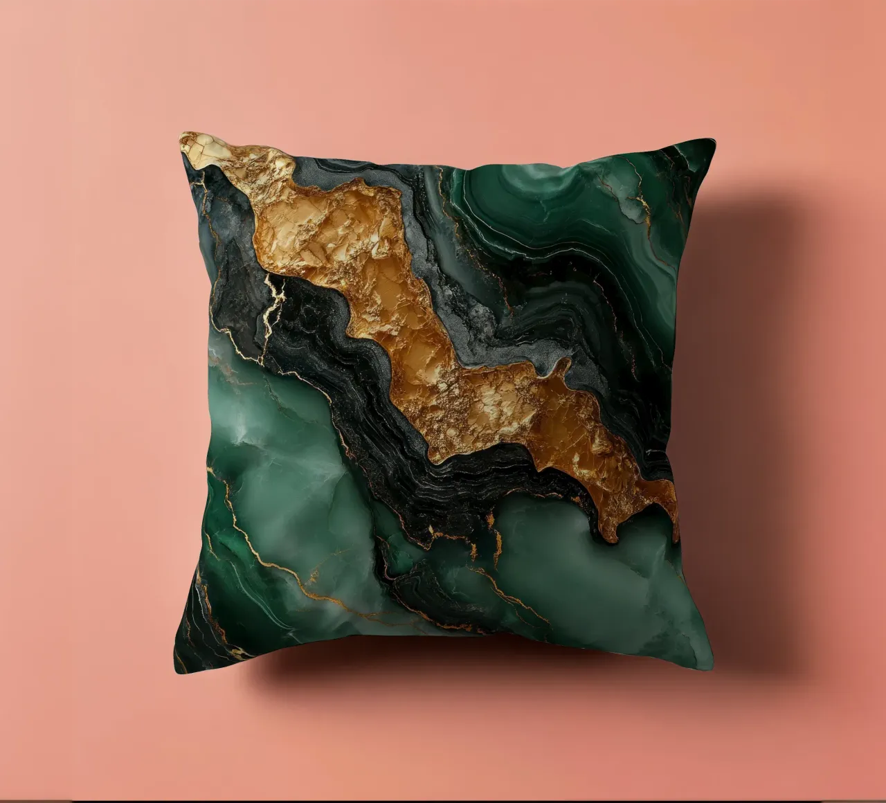 Agata verde Malachite Glamour Girly Trend cuscino da Modern Muse