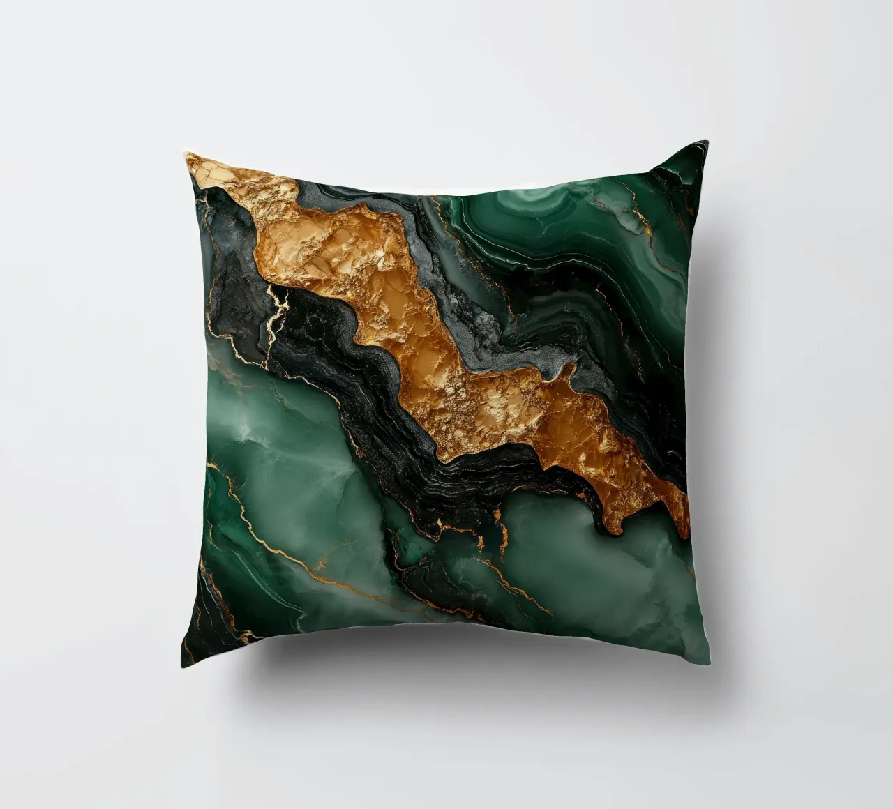 Agata verde Malachite Glamour Girly Trend cuscino da Modern Muse