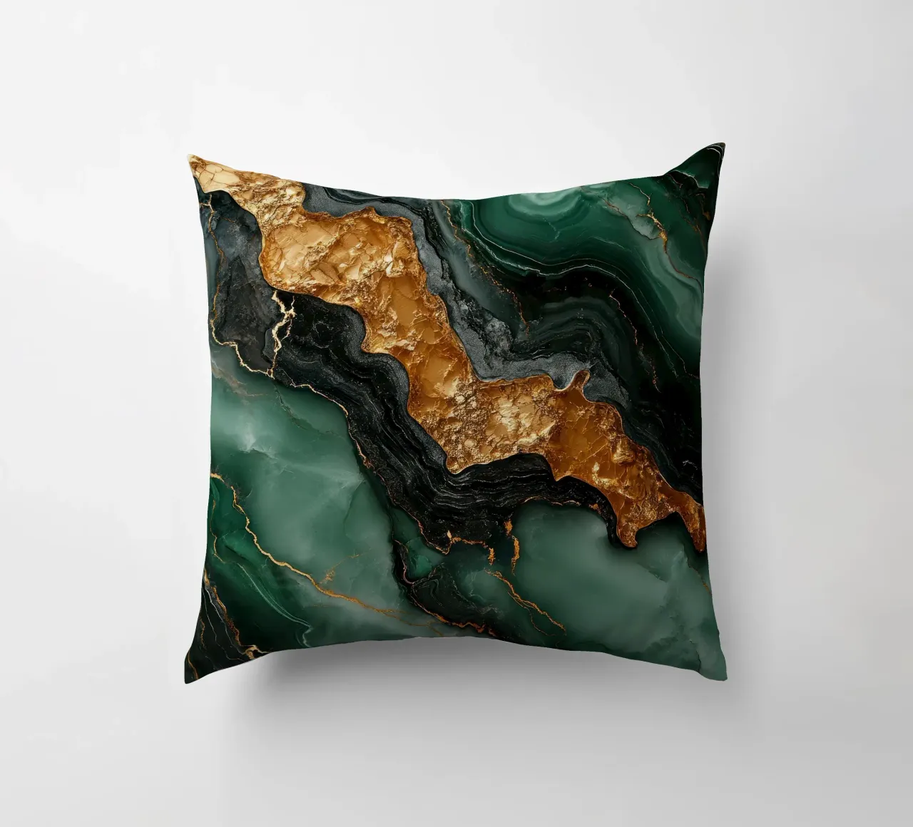 Agata verde Malachite Glamour Girly Trend cuscino da Modern Muse