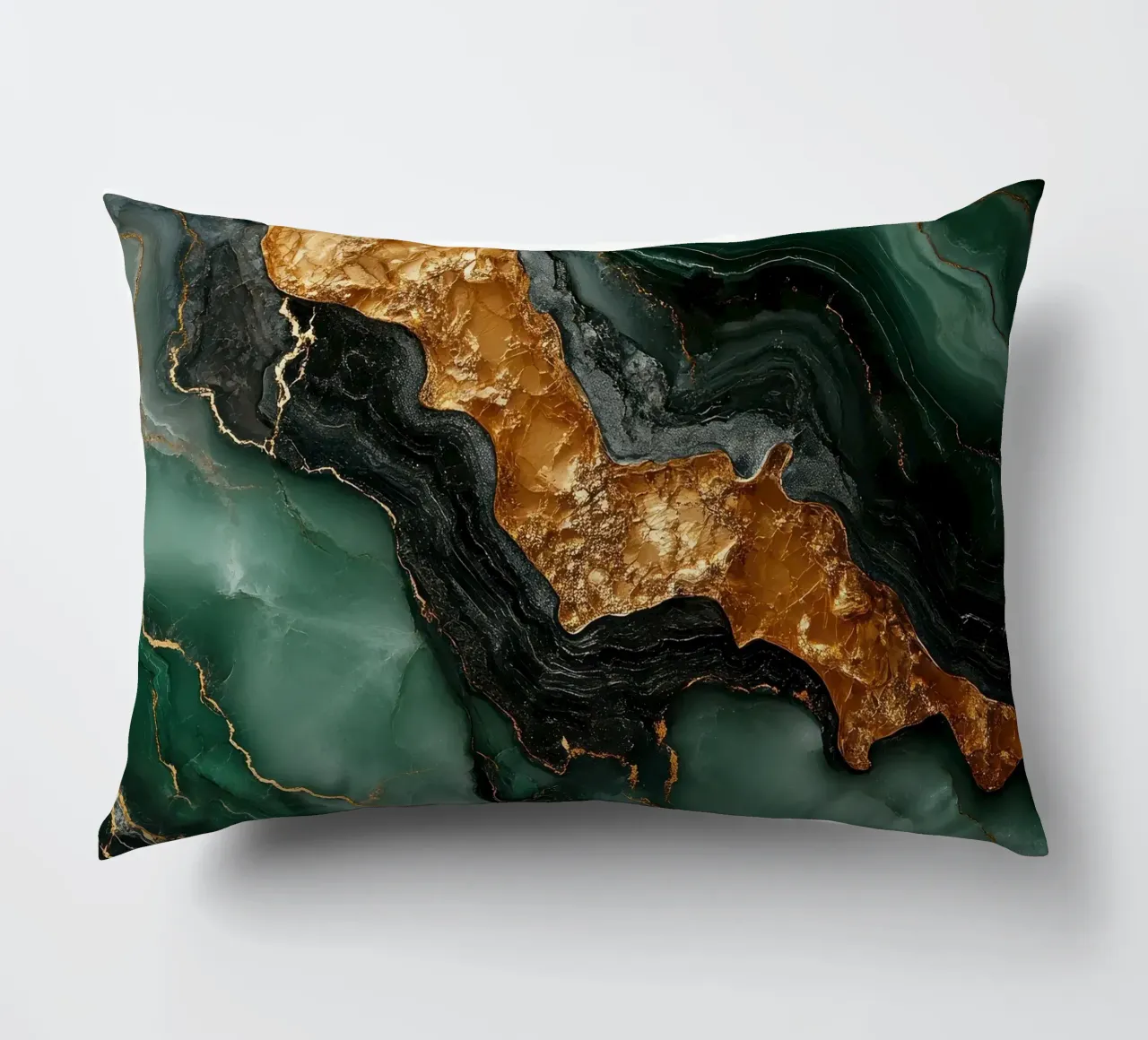 Agata verde Malachite Glamour Girly Trend cuscino da Modern Muse