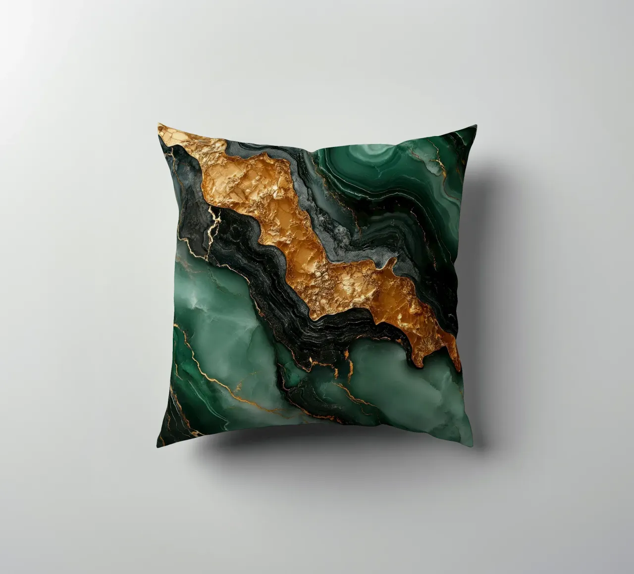 Agata verde Malachite Glamour Girly Trend cuscino da Modern Muse