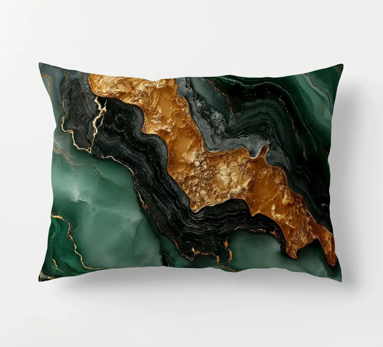 Agata verde Malachite Glamour Girly Trend cuscino da Modern Muse