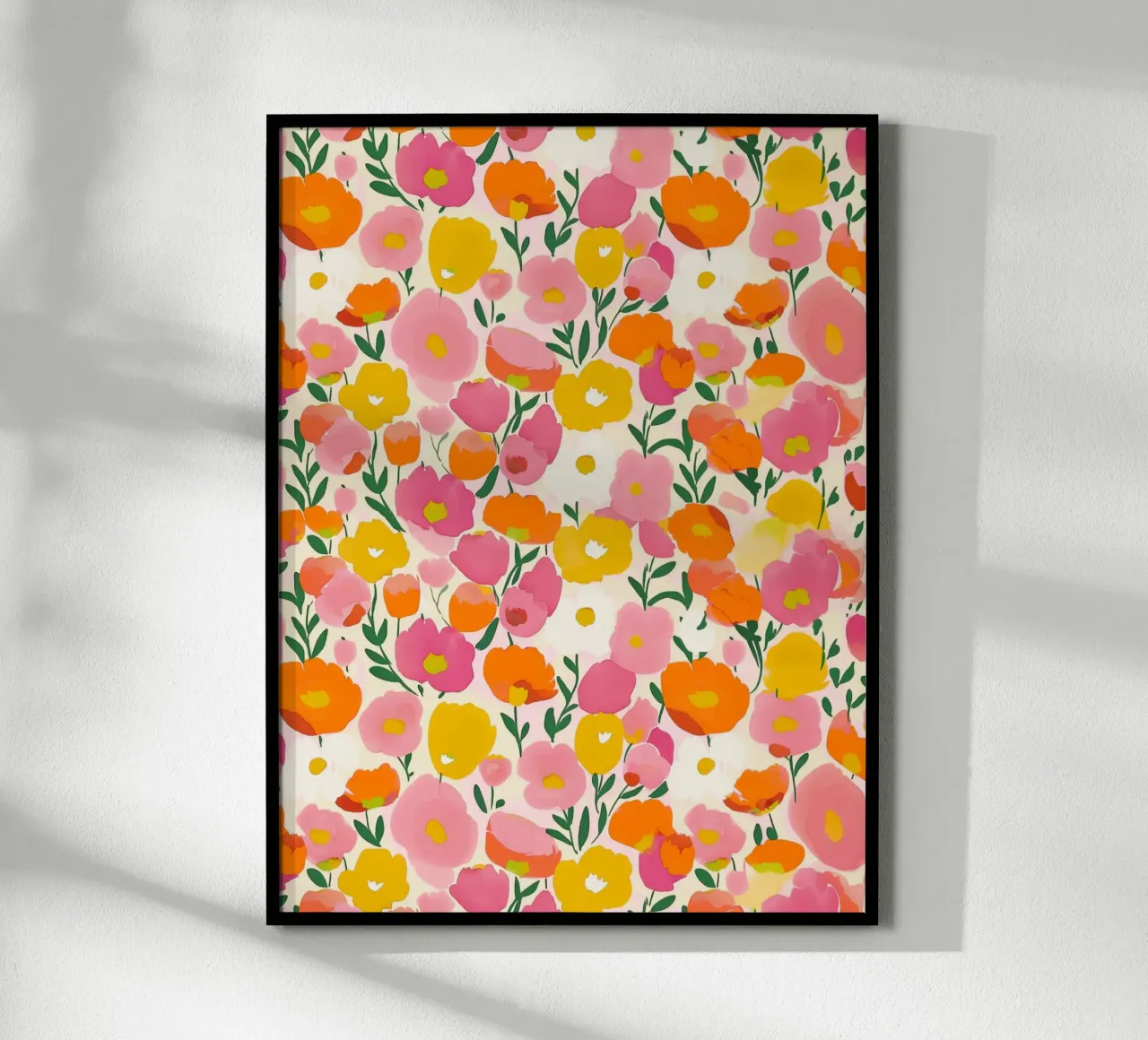Vintage Botanical Colorful Poppy Spring Flower Impressionismo poster da Gentle Echoes Art