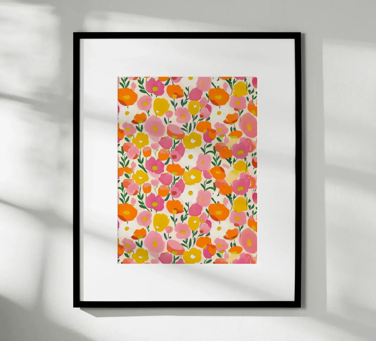 Vintage Botanical Colorful Poppy Spring Flower Impressionismo poster da Gentle Echoes Art