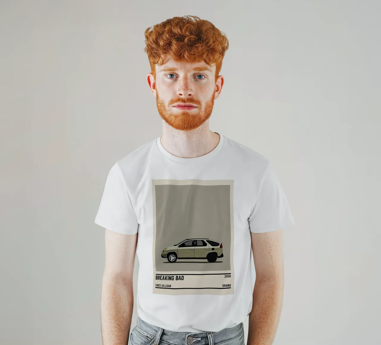 Breaking Bad car tv series t-shirt da TheArtstudio