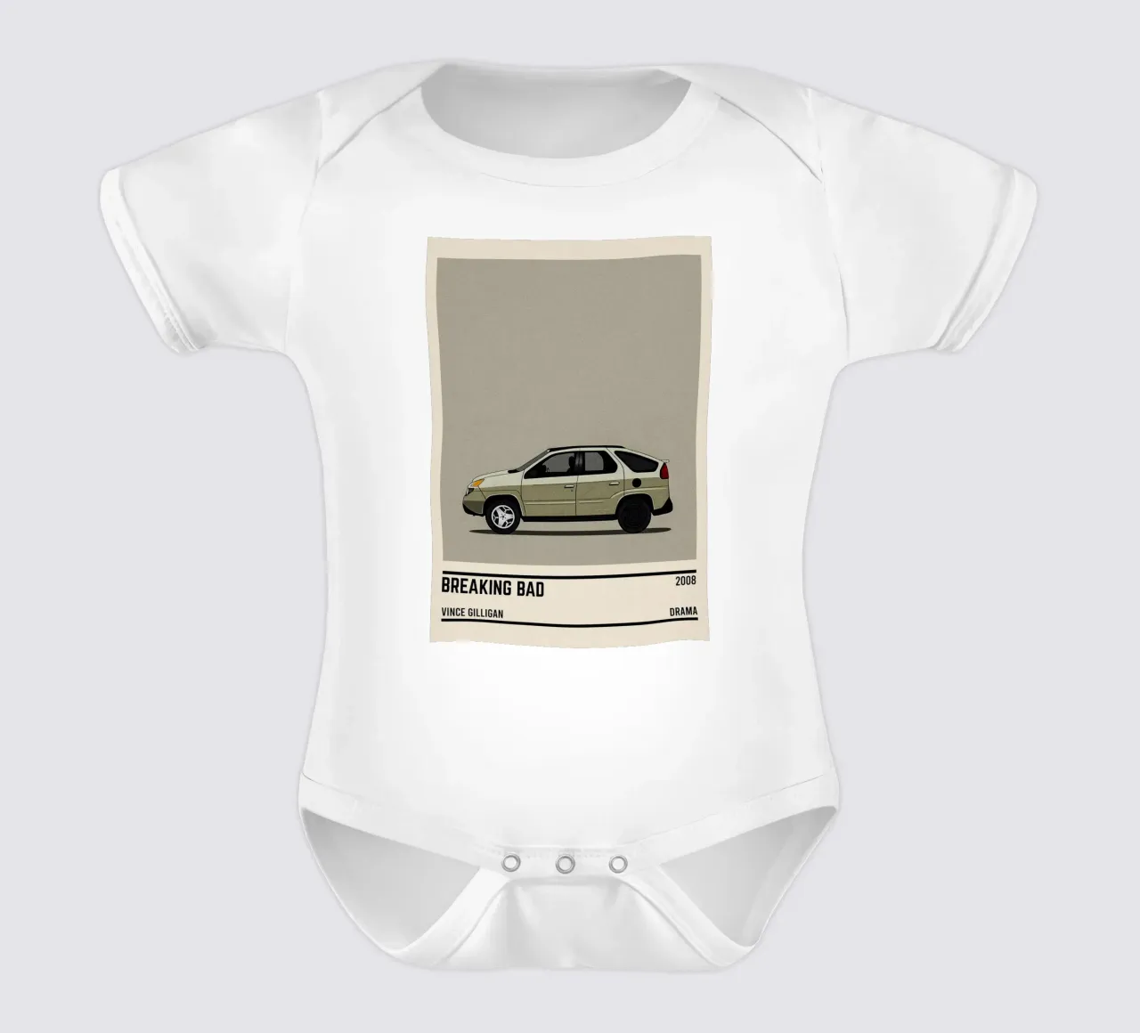 Breaking Bad car tv series body neonato maniche corte da TheArtstudio