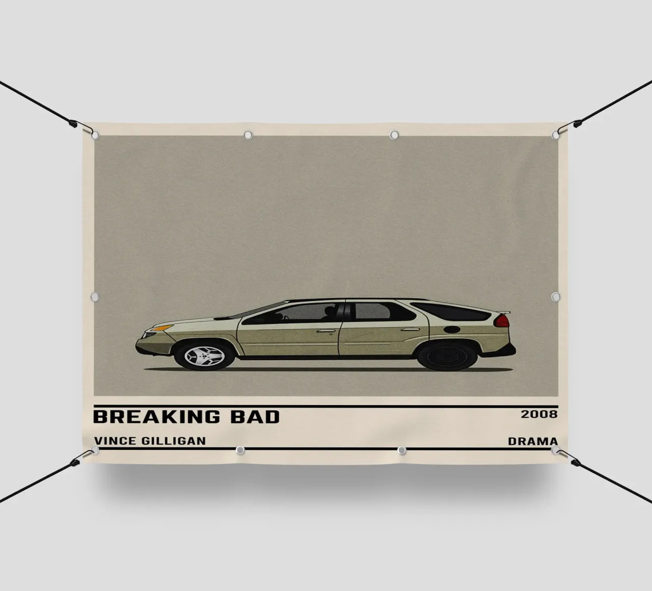 Breaking Bad car tv series telo in pvc da TheArtstudio