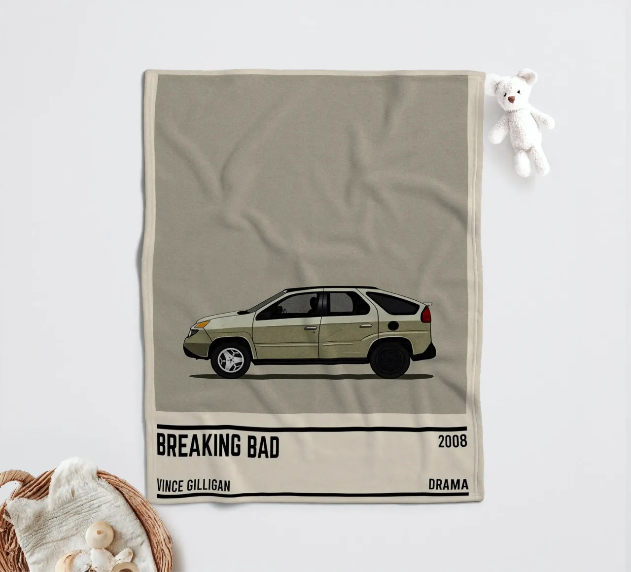 Breaking Bad car tv series coperta in pile da TheArtstudio