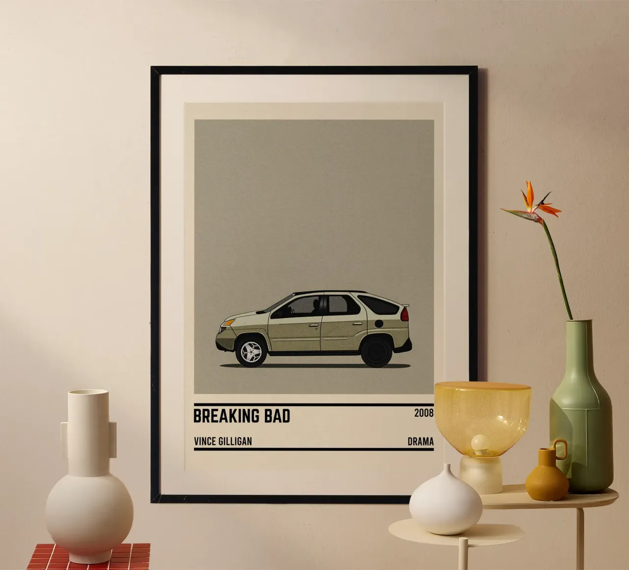 Breaking Bad car tv series carta hahnemühle da TheArtstudio
