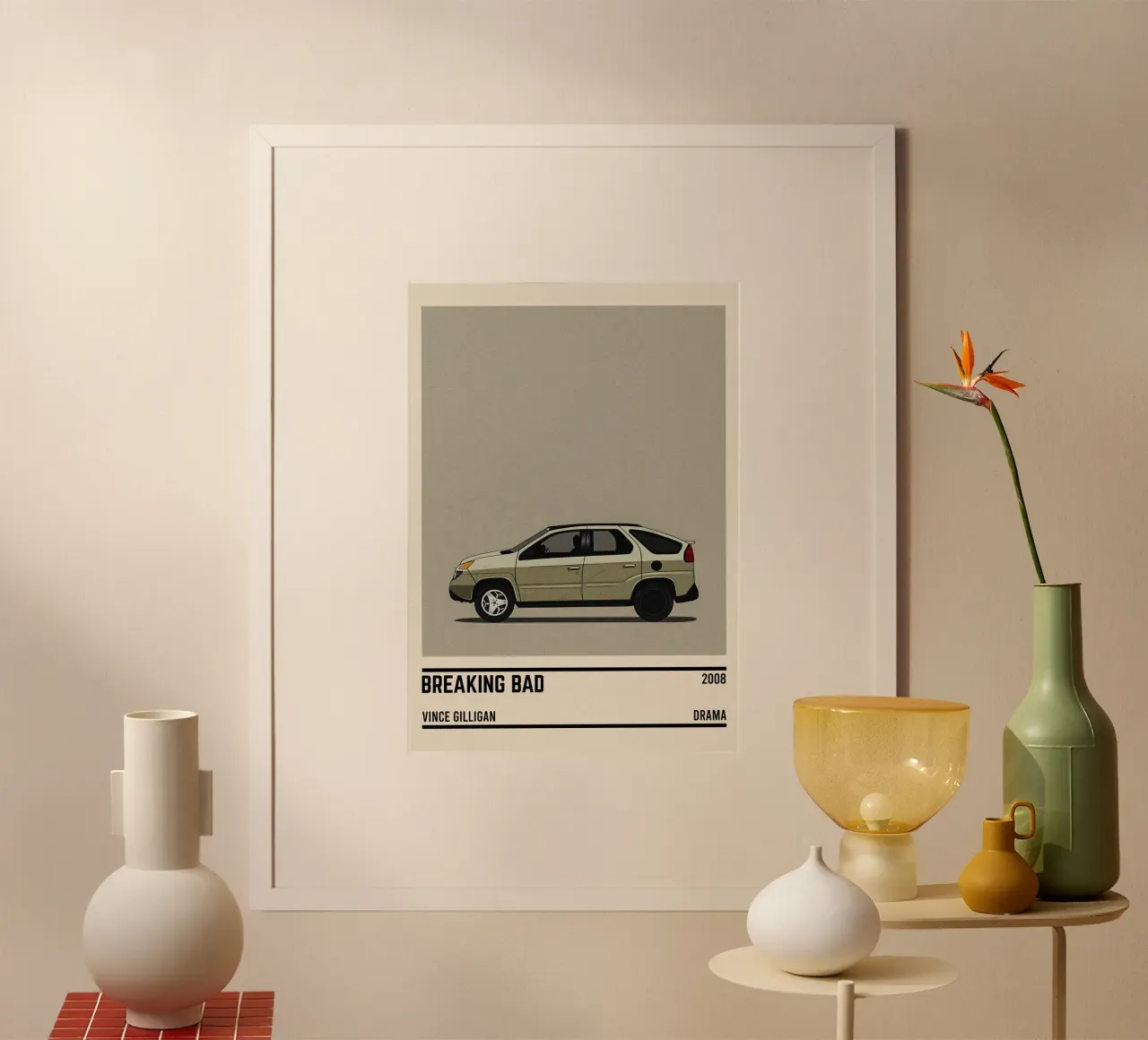 Breaking Bad car tv series carta hahnemühle da TheArtstudio