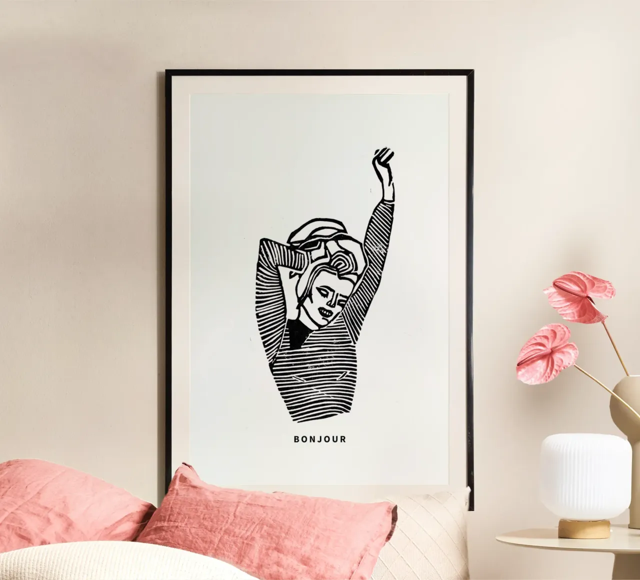 Bonjour poster da GIGI ICÔNE