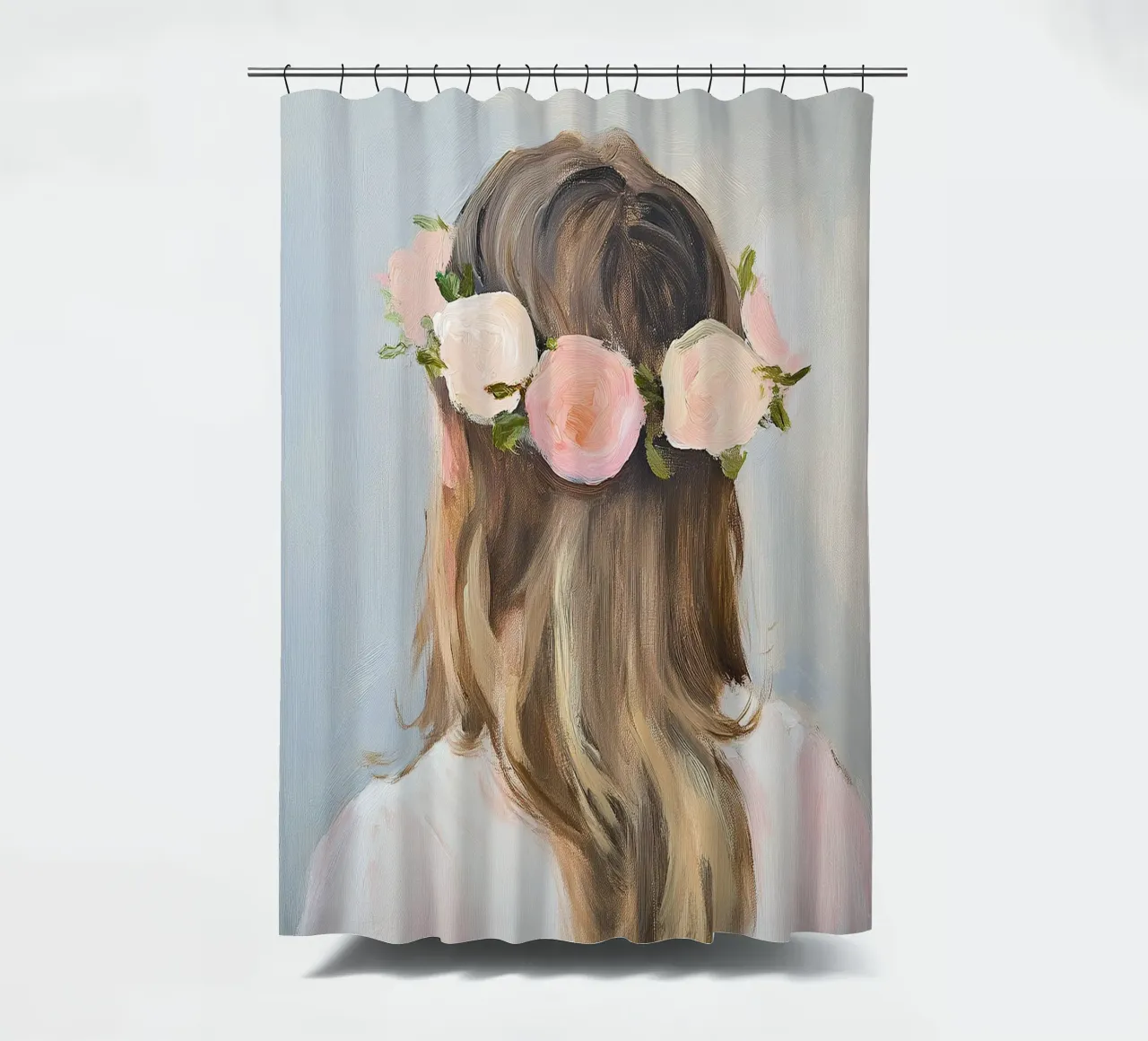 Corona di fiori tenda da doccia da Euphoria Theresa