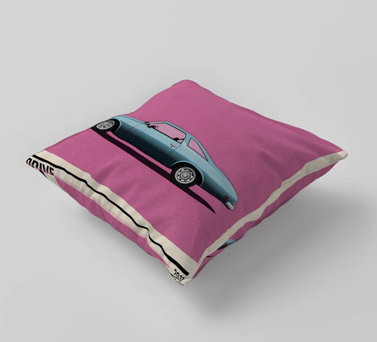 Drive car movie cuscino da TheArtstudio