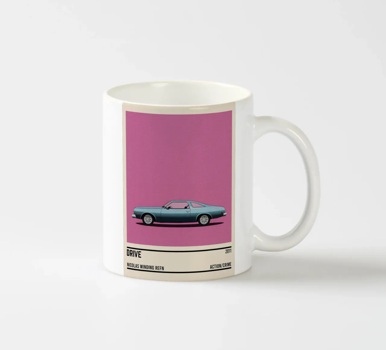 Drive car movie tazza in ceramica da TheArtstudio