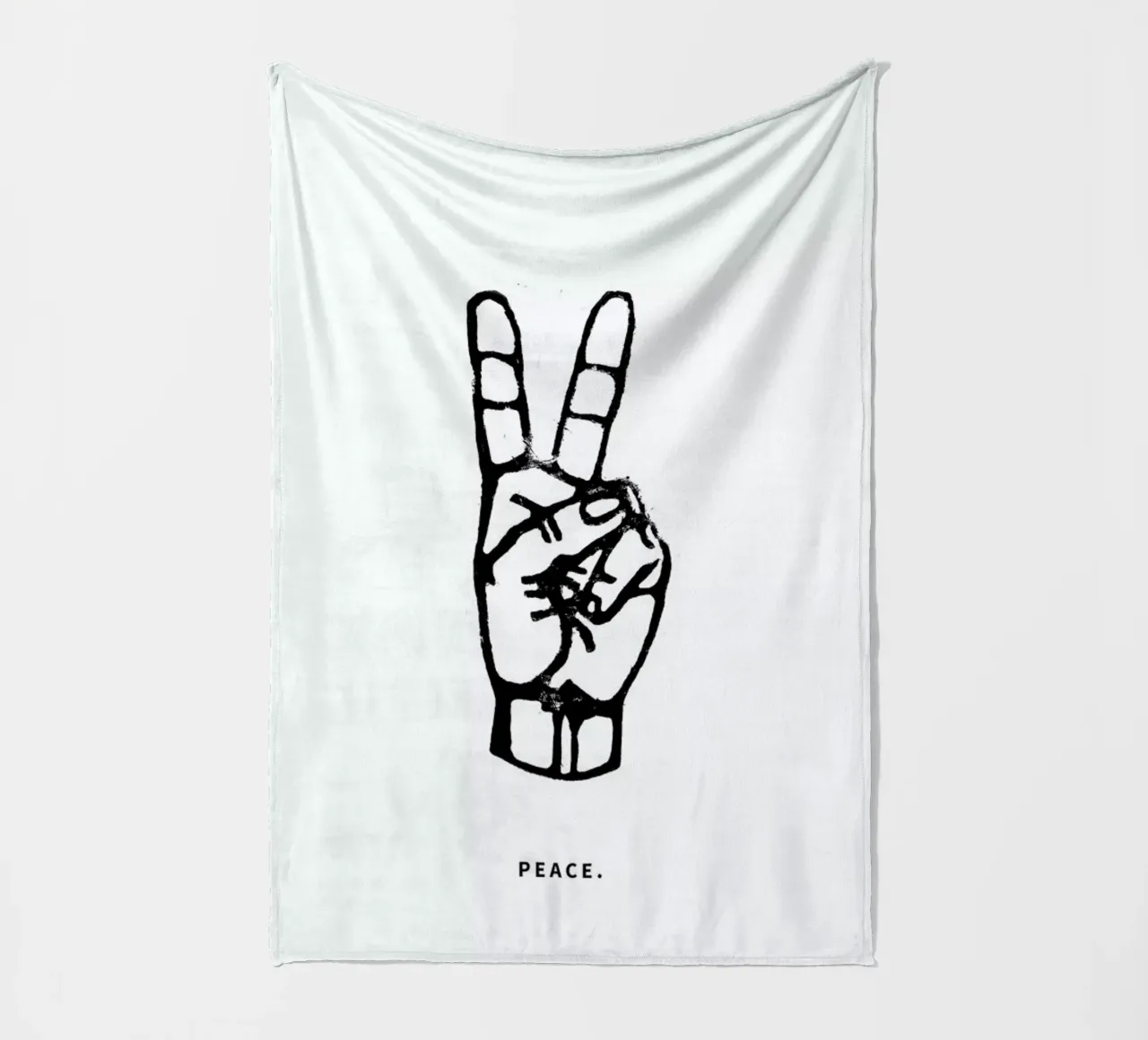 Peace fleecedeken van GIGI ICÔNE