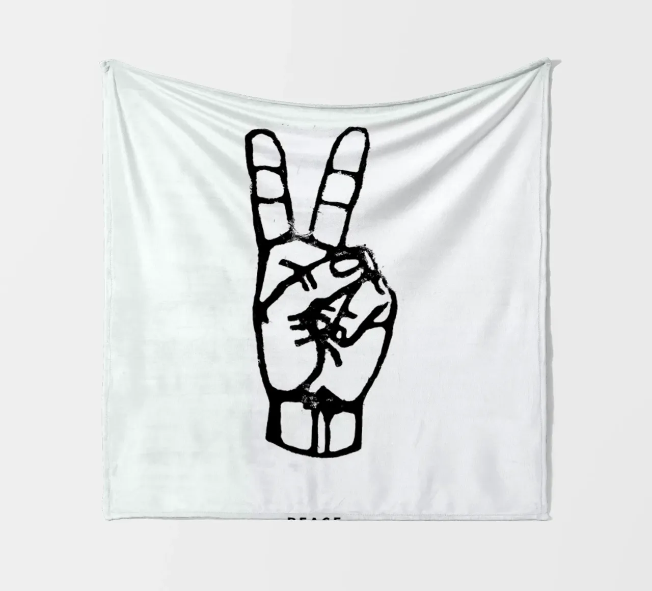 Peace fleecedeken van GIGI ICÔNE