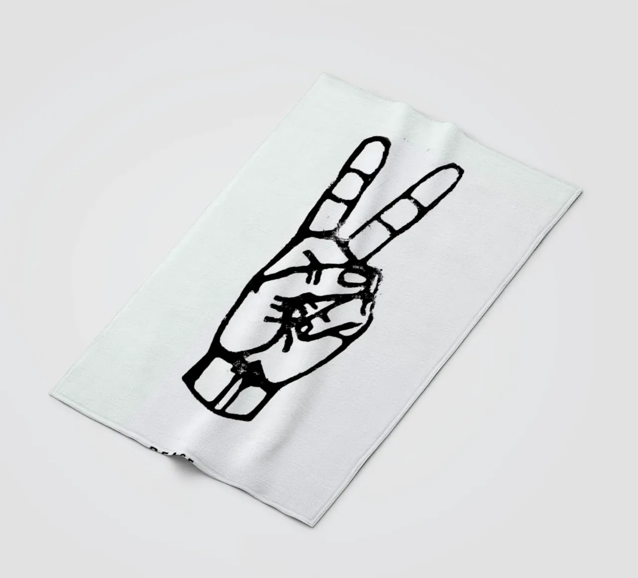 Peace fleecedeken van GIGI ICÔNE