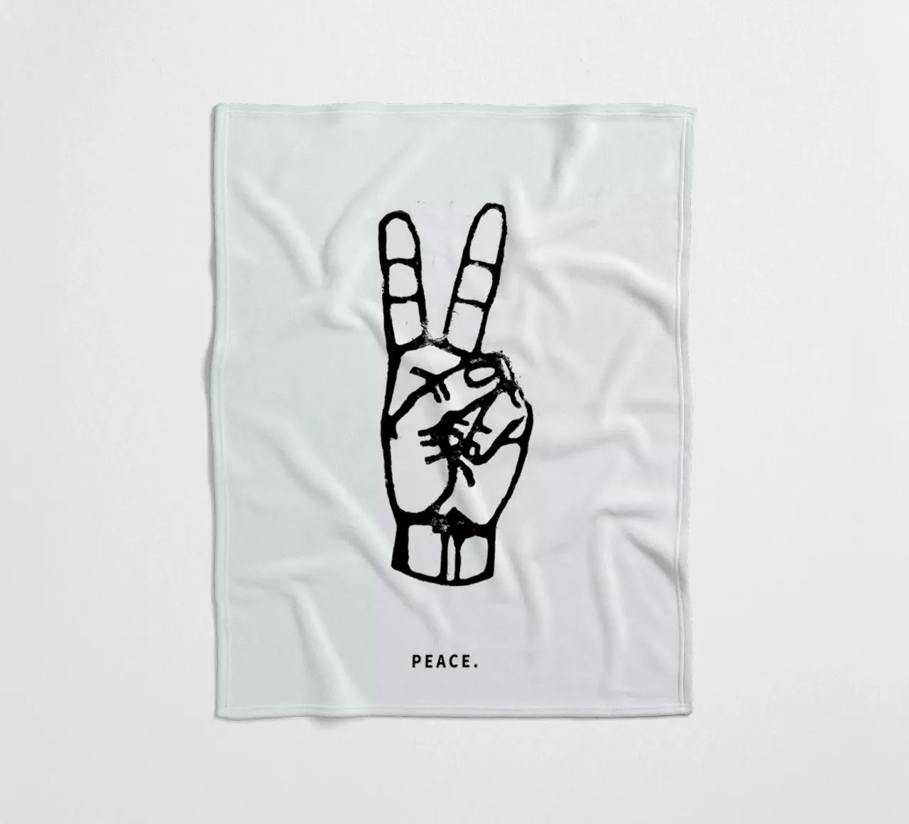 Peace fleecedeken van GIGI ICÔNE