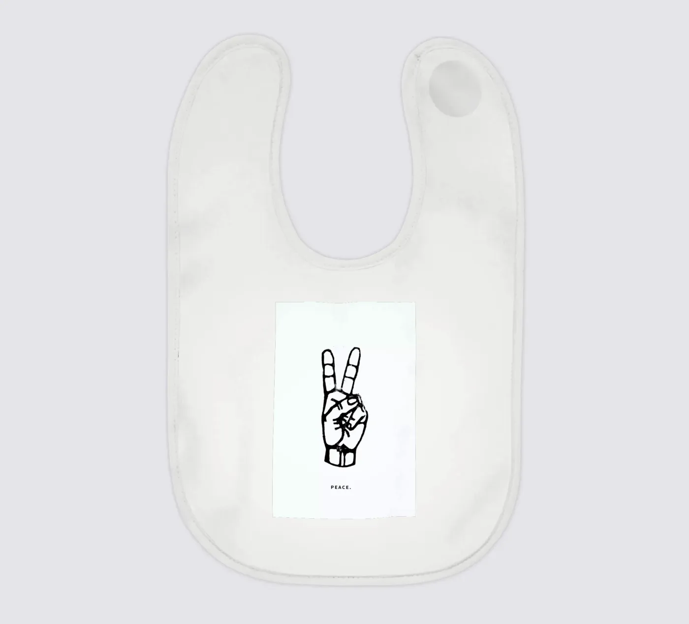 Peace Babylätzchen von GIGI ICÔNE