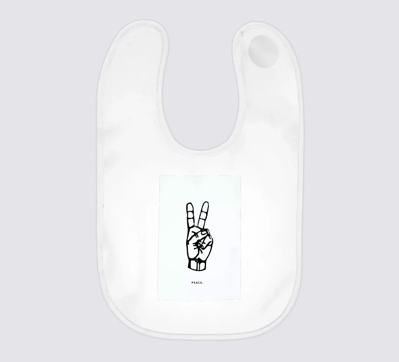 Peace Babylätzchen von GIGI ICÔNE