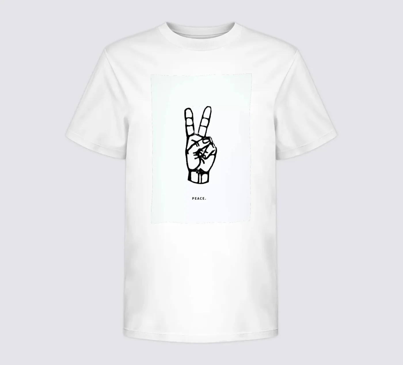 Peace t-shirt bambini da GIGI ICÔNE