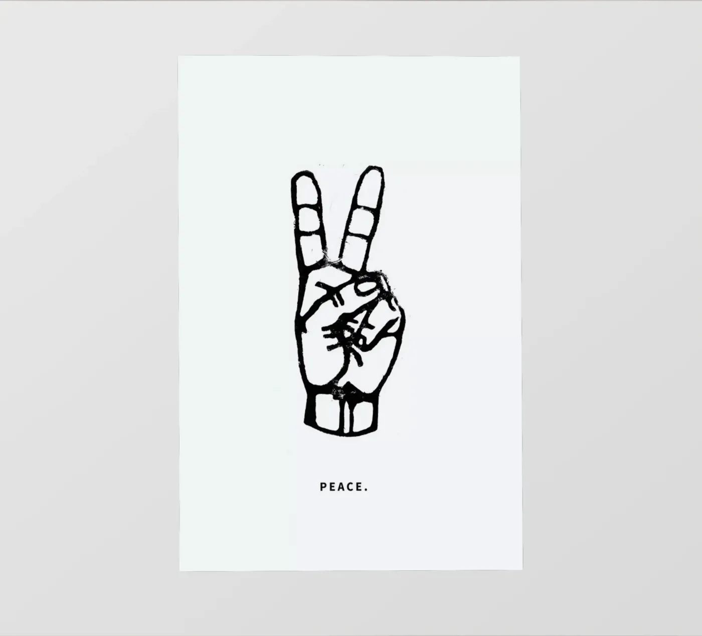 Peace pellicola backlit da GIGI ICÔNE