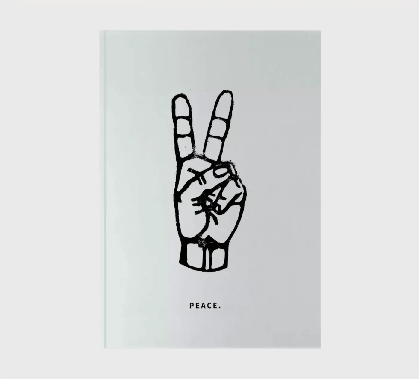Peace notebook by GIGI ICÔNE