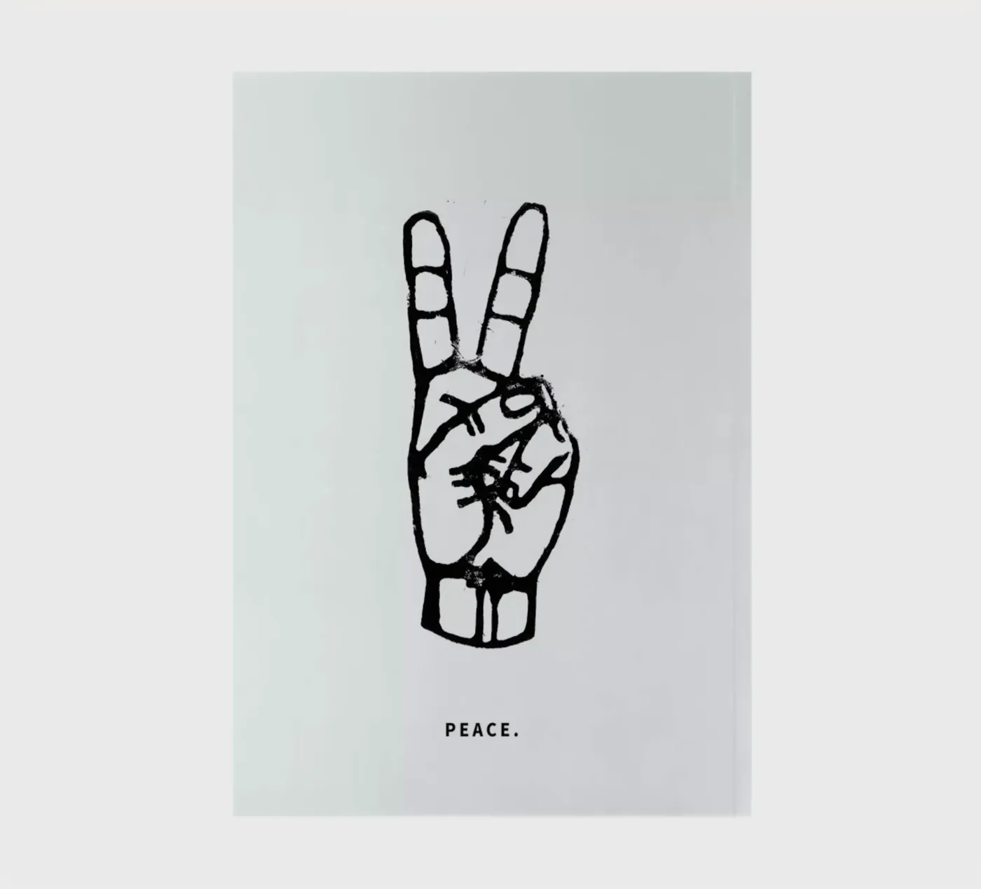 Peace notebook by GIGI ICÔNE