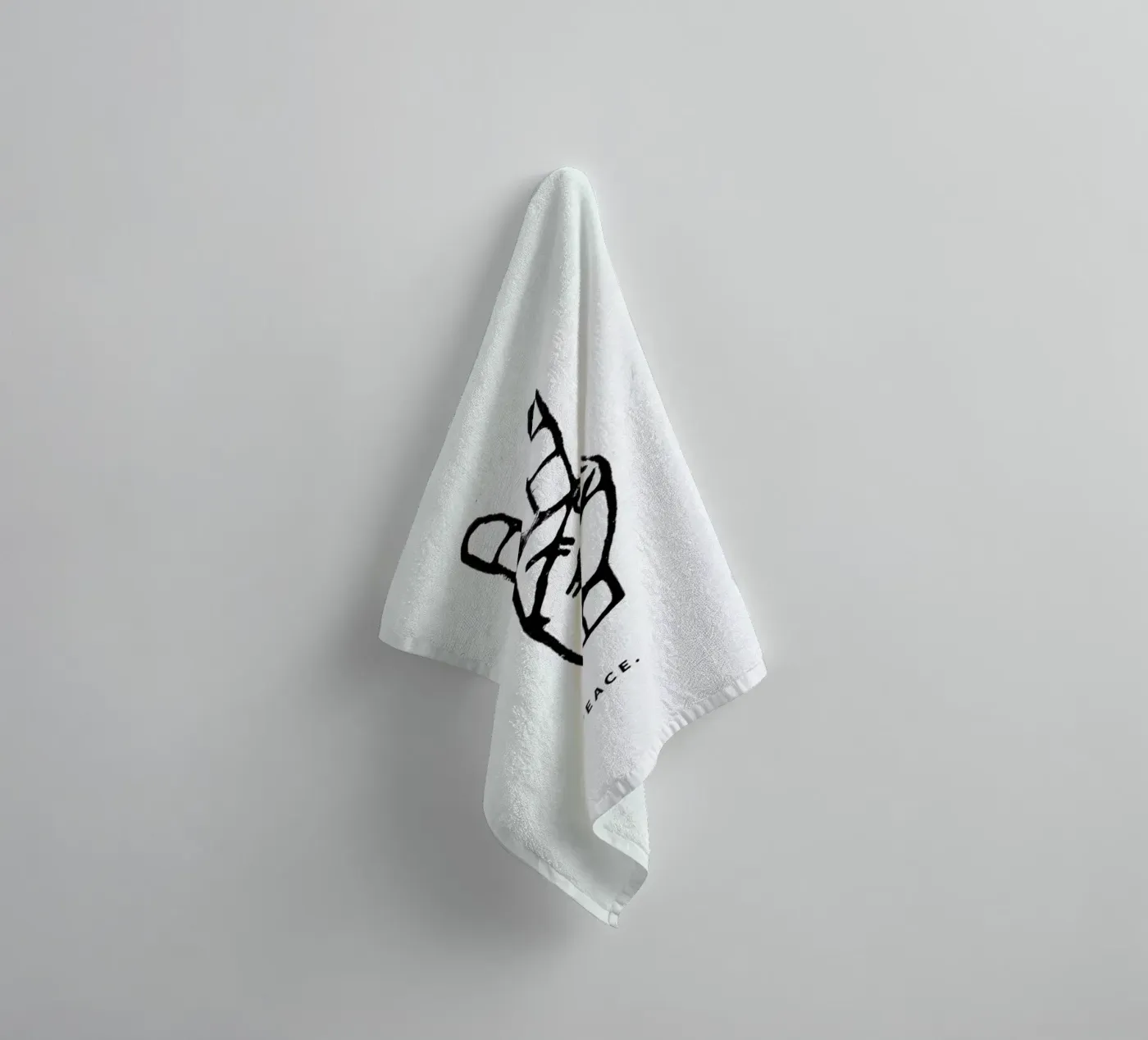 Peace badhanddoek van GIGI ICÔNE