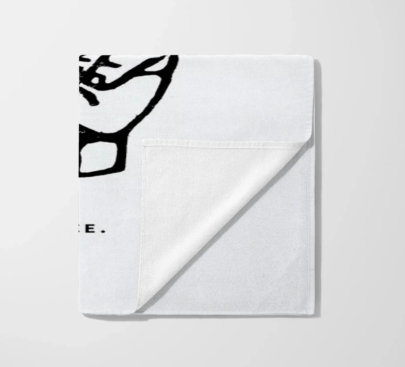 Peace beach towel by GIGI ICÔNE