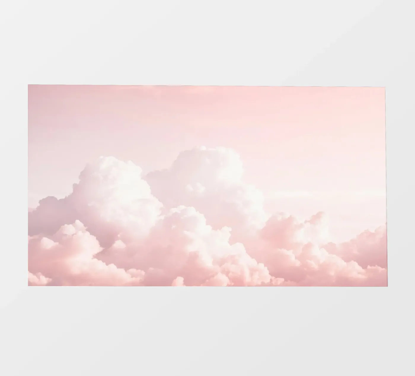 Blush Wolkenpartij Bedel fotobehang van Modern Muse