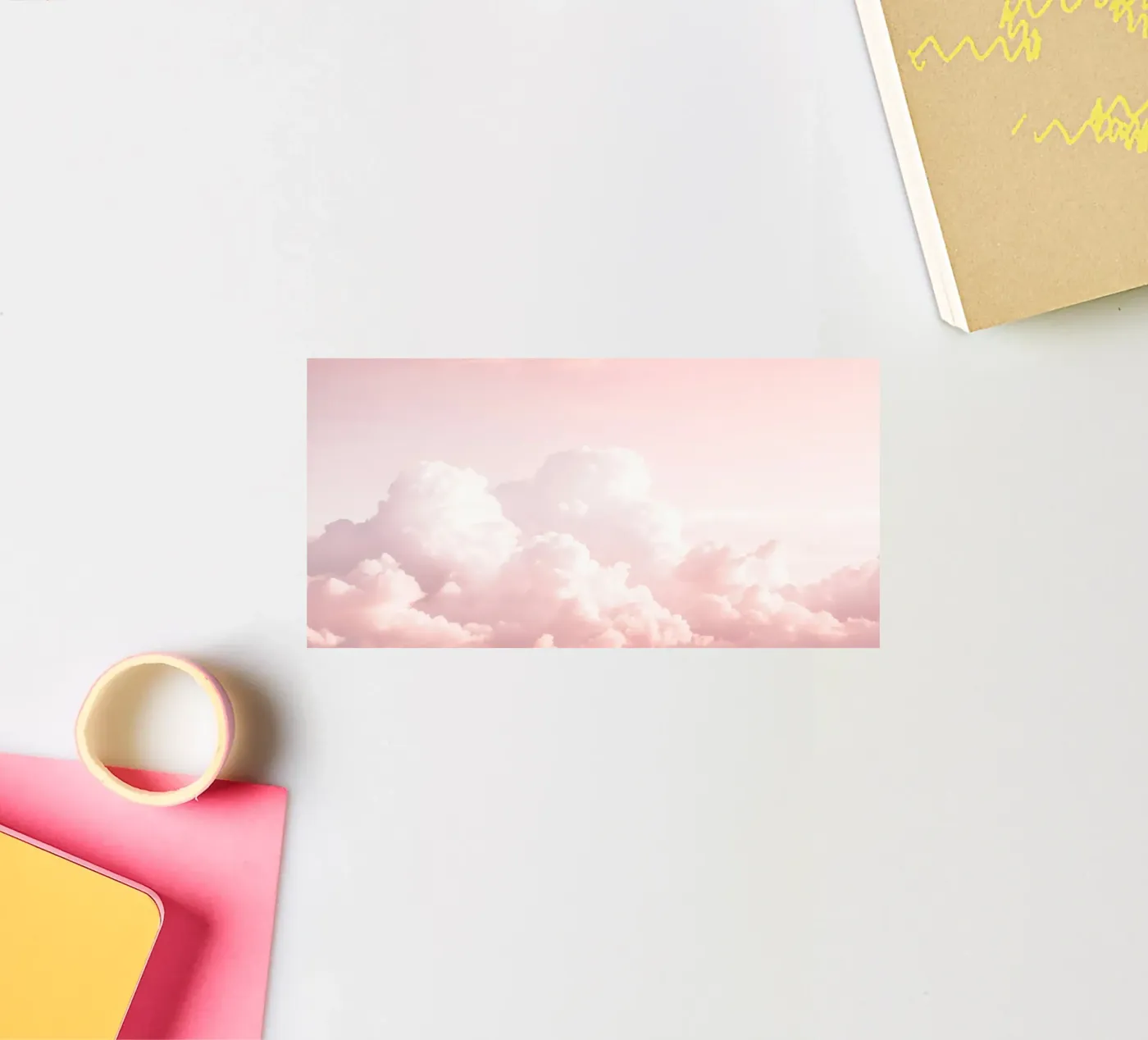 Blush Cloudscape Charm sticker by Modern Muse