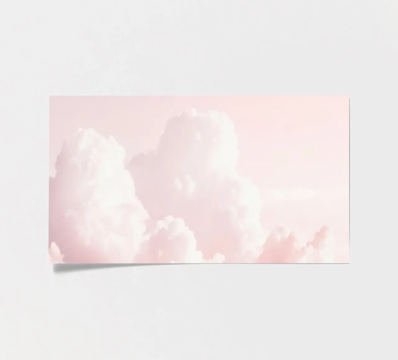 Blush Cloudscape Charm sticker sheet by Modern Muse