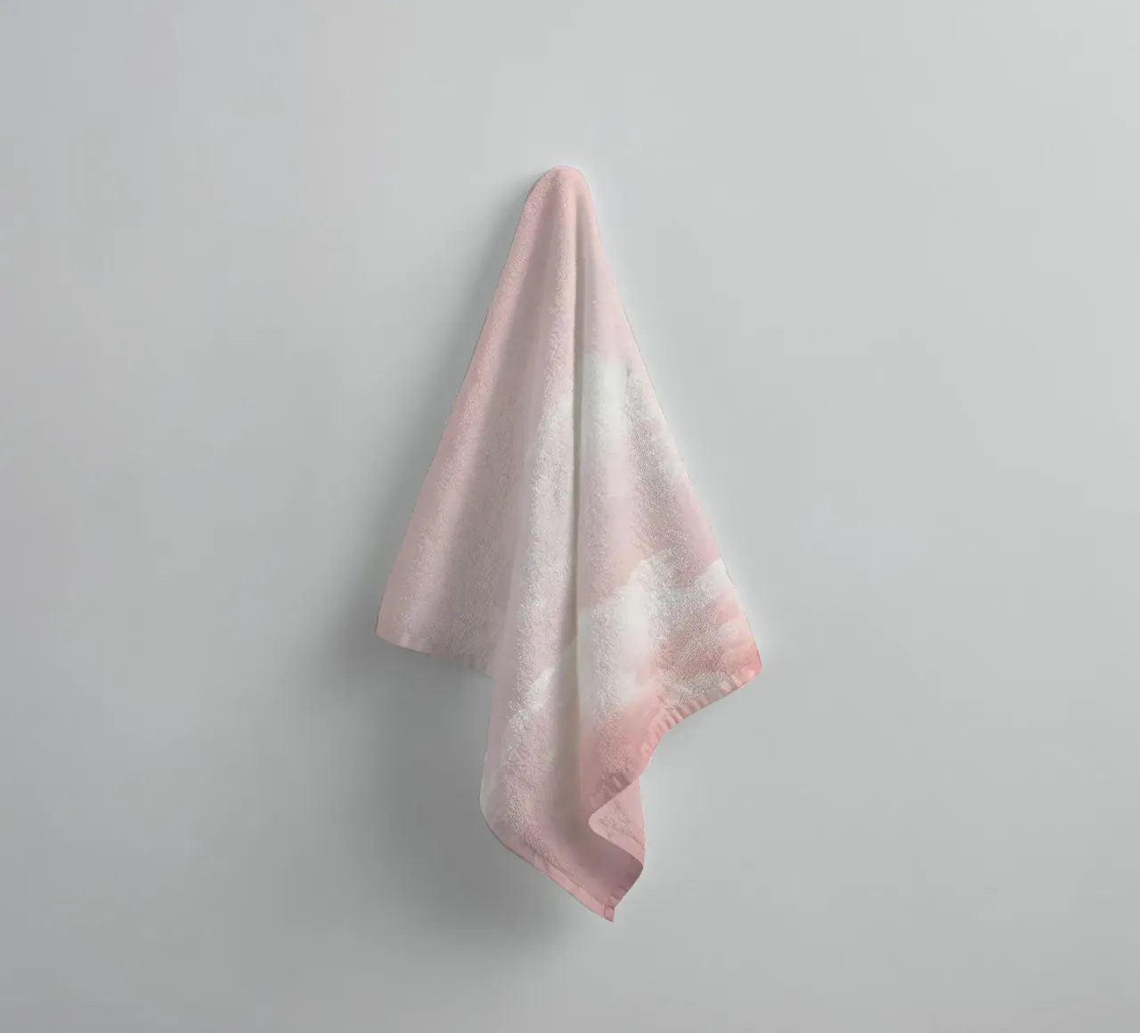 Blush Cloudscape Charm towel by Modern Muse